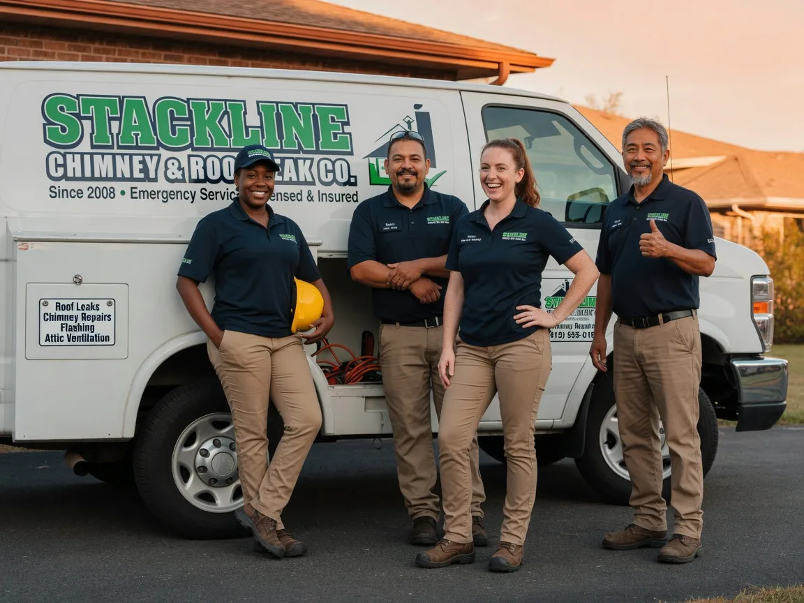 Chimney flashing repair company in Stillwater, PA